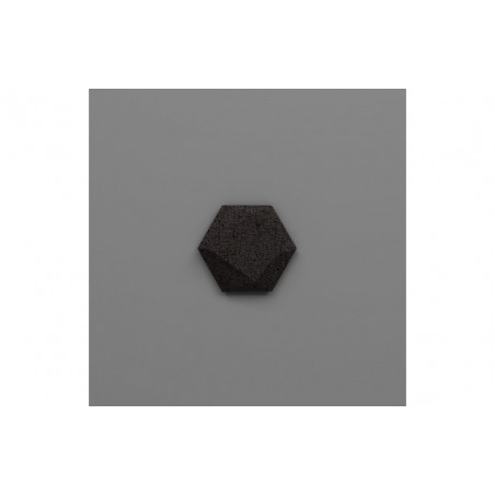 Hexa-35 Fénylő antracit 3D falpanel