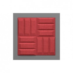Literole-32 Alizarin piros 3D falpanel