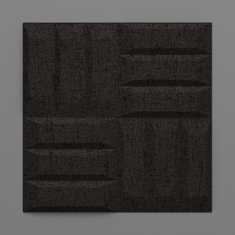 Literole-35 Fénylő antracit 3D falpanel