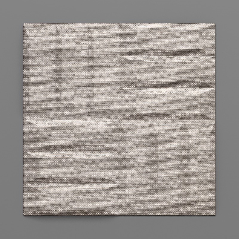 Literole-36 Acél szürke 3D falpanel