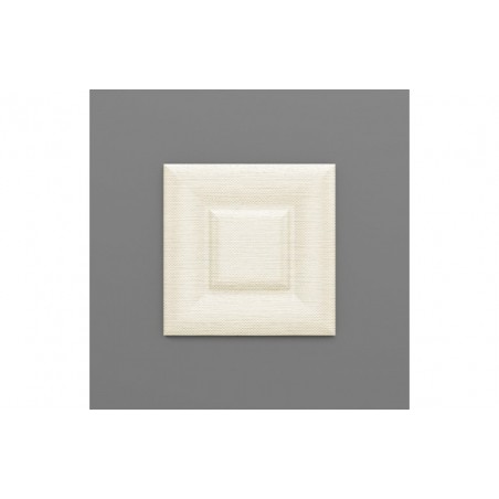 Sabaya-37 Hermelin fehér 3D falpanel