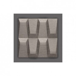 Galeras-36 Acél szürke 3D falpanel