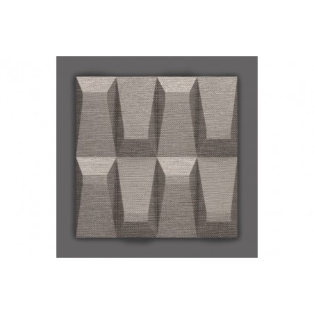 Galeras-36 Acél szürke 3D falpanel