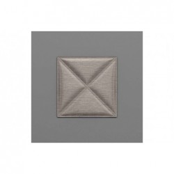 Montserrat-36 Acél szürke 3D falpanel