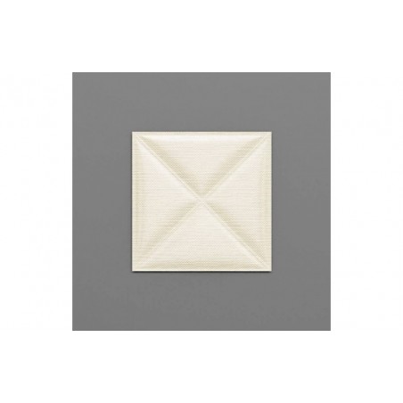 Montserrat-37 Hermelin fehér 3D falpanel