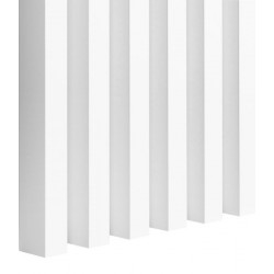 Fehér prémium lamella panel falburkolat