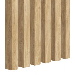 Natúr tölgy lamella panel falburkolat